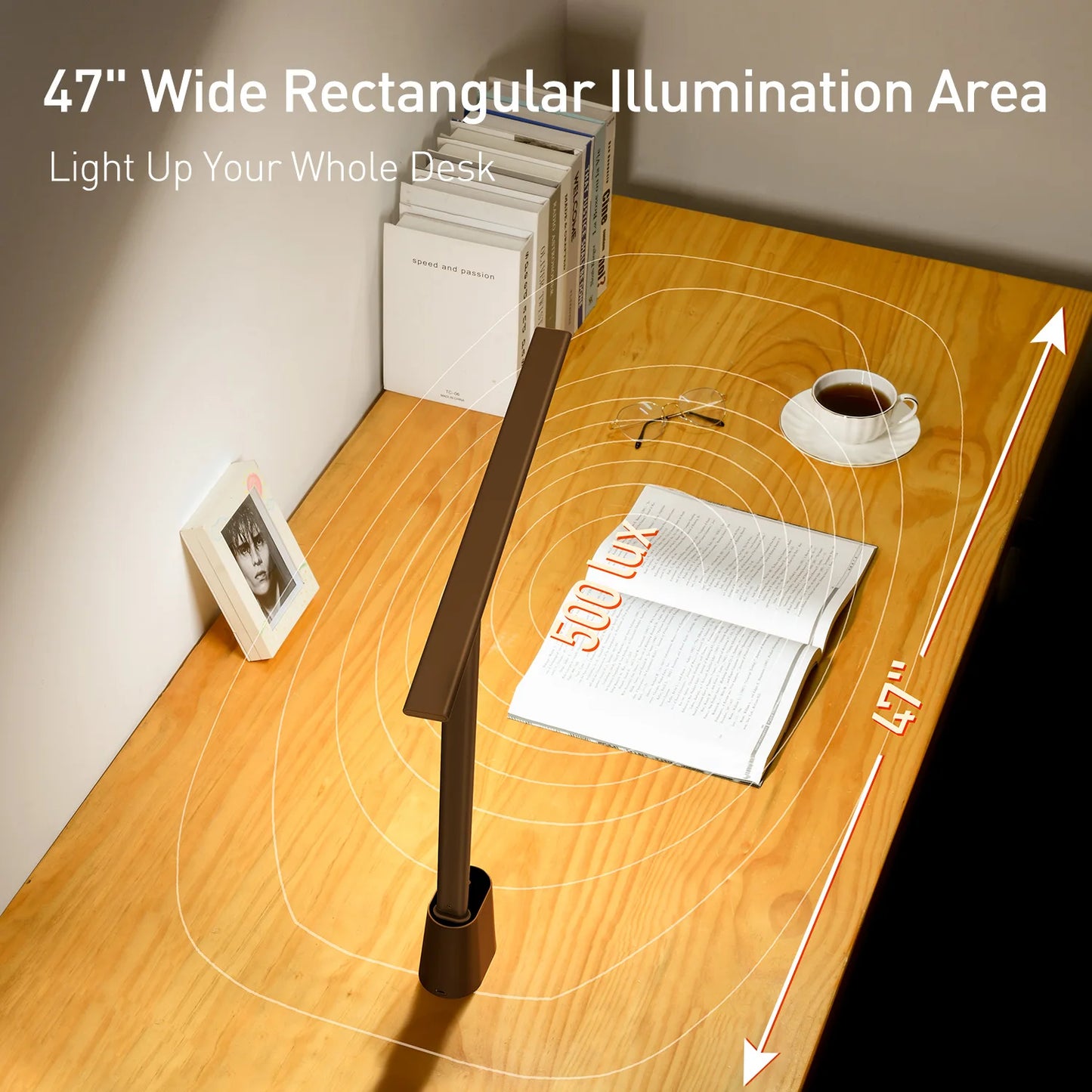 Lamp LED Smart Adaptive Brightness Bedside Read Lamp