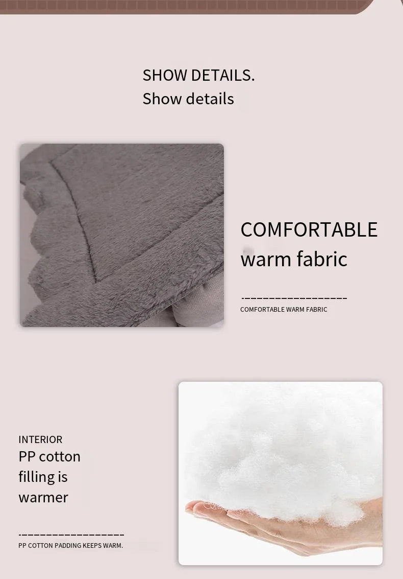 Cozy Washable Pet Bed – Indoor Kennel for Small & Medium Pets