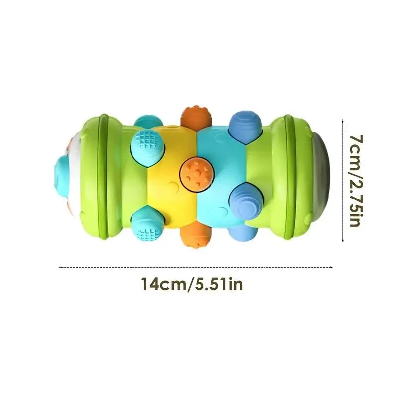 Baby Crawling Roller Toy – Infant Tummy Time Roller, Montessori Sensory Development Toy (0-12 Months)