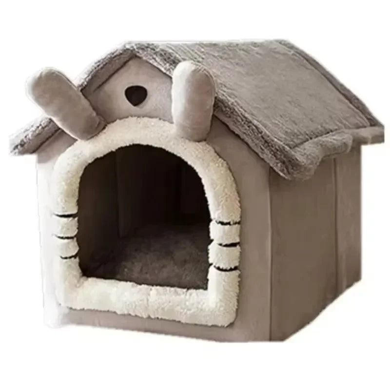 Cozy Washable Pet Bed – Indoor Kennel for Small & Medium Pets