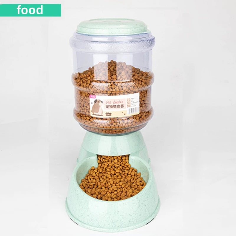 Pet Feeder & Water Dispenser for Small Dogs & Cats – Large Capacity