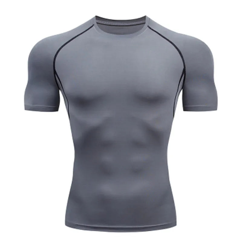 Men’s T-Shirt for Outdoor Training & Fitness – Gym, Jogging, and Sports Outfits (2025)