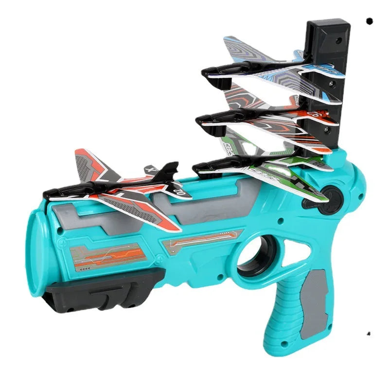 Gift🎁Children’s Airplane Launcher Toy – Foam Plane for Outdoor Fun, Parent-Child Interaction