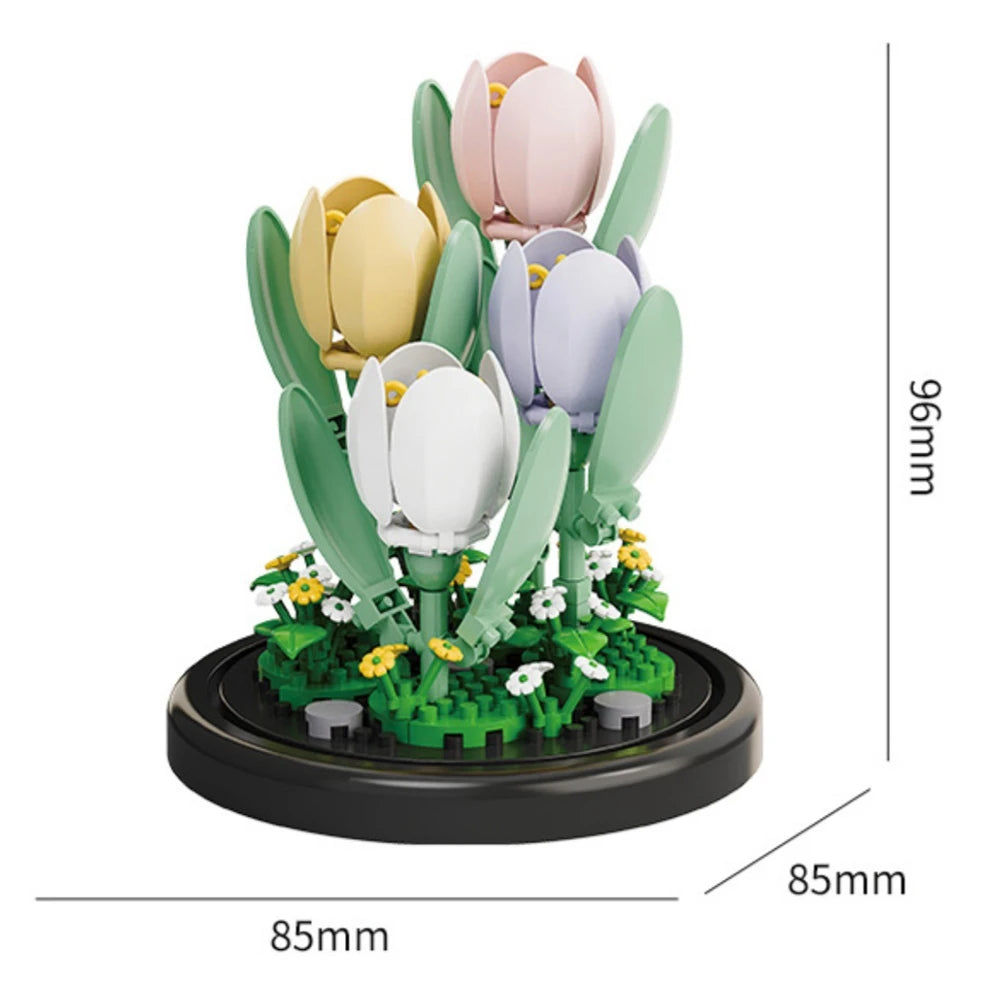 Gift🎁Eternal Flower Bouquet – Bonsai Potted Plant, Micro Artificial Flowers for Birthday Gift