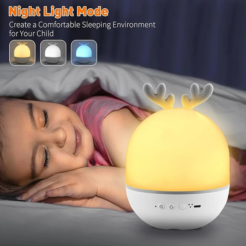 Rabbit Fairy Projection Night Light – Multi-Scene LED Projector for Kids & Bedroom Decor