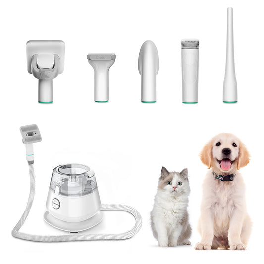 🔥INSE P20 Dog Grooming Vacuum Kit – Pet Hair Vacuum with 5 Tools & 2L Large Capacity